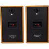 imageRockville ROCKSHELF 64C Bundle 2 65 in 400W Peak  100W RMS Wood Home Theater Bookshelf Speakers 2 RS29B 29 in Steel Speaker Stands for BookshelfStudio Monitors 4Items