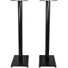 imageRockville ROCKSHELF 64C Bundle 2 65 in 400W Peak  100W RMS Wood Home Theater Bookshelf Speakers 2 RS37B 37 in Steel Bookshelf Speaker Stands 4Items
