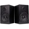 imageRockville RockShelf 64B Bundle Pair 65 in 400W Peak  100W RMS Home Theater Bookshelf Speakers 4 Ohm 2 RS21B 21 in Steel Speaker Stands Black Finish 4Items