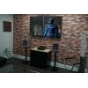 imageRockville RockShelf 64B Bundle Pair RockShelf 64B 65 in 400W Peak100W RMS Per Pair 4 Ohm Bookshelf Speakers 2 RS29B 29 in Steel Speaker Stands Black 4 Items