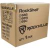imageRockville RockShelf 68B Bundle Pair 65 in Black Home Bookshelf Speakers 50W RMS  200W Peak 8 Ohm Pair RS21B 21 in Steel Stands with Adjustable Feet for Surround Sound 4Items