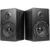 imageRockville RockShelf 68B Bundle Pair 65 in Black Home Bookshelf Speakers 50W RMS  200W Peak 8 Ohm Pair RS21B 21 in Steel Stands with Adjustable Feet for Surround Sound 4Items