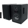 imageRockville Elite5 Bluetooth Bookshelf Speakers  800W 525 Drivers Optical amp USB Inputs Dual Mic Inputs BlackBlack