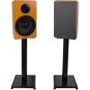 imageRockville ROCKSHELF 64C Bundle 2 65 in 400W Peak  100W RMS Wood Home Theater Bookshelf Speakers 2 RS21B 21 in Steel Speaker Stands for StudioBookshelf Speakers 4Items