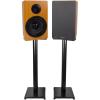 imageRockville ROCKSHELF 64C Bundle 2 65 in 400W Peak  100W RMS Wood Home Theater Bookshelf Speakers 2 RS29B 29 in Steel Speaker Stands for BookshelfStudio Monitors 4Items