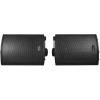 imageRockville HP5S8 BK 525 420W Peak140W RMS per Pair Marine OutdoorIndoor Wall Mount Speakers 8Ohm Weather Resistant Swivel Brackets Paintable Grill for Home Theater 10Piece