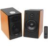 imageRockville 2 HD5 5 Powered Bookshelf Speakers Bluetooth Monitor Speaker System Bundle with 2 RHSB8 Wall Mount Swivel Home Theater Bookshelf Speaker Brackets 4 Items