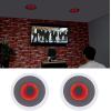 imageRockville BluTube Bundle 70W Tube Amplifier Home Theater Stereo Receiver with Bluetooth 4 HC65LED 65 in 500W inCeiling Home Theater Speakers with LED 5Items