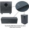 imageRockville Bundle 1 Rockville HTS820 1500w 51 Channel Home Theater System Bluetooth Bundle with 1 Rockville RMCXLR HighEnd Metal DJ Handheld Wired Microphone 2 Items