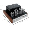 imageRockville Bundle Blutube WD 70W Bluetooth Tube AmplifierHome Stereo Receiver 2Tone Bundled with 4 Pairs HC65516 65 500W inCeiling Home Theater Speakers 16 Ohm 5 Items