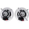 imageRockville HC5516 Bundle 2 525 in 300Watt White 2Way inCeiling Home Theater Speakers 16 Ohm Polypropylene Cone Rubber Surround Mylar Dome Tweeter Flush Mount Grills 4Piece