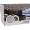 imageRockville HC8516 Black 8 700 Watt inCeiling Home Theater Speakers 16 Ohm Aimable Tweeter Paintable Grills High Power for Home Audio Systems 4Piece