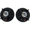 imageRockville HC8516 Black 8 in 700 Watt inCeiling Home Theater Speakers 16 Ohm Aimable Tweeter Paintable Grills High Power for Home Audio Systems 6Piece