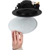 imageRockville Pair Elite C68 65 8Ohm Ceiling Speakers  Swivel Tweeter 6dB Attenuation HighGrade Crossover Magnetic Grill 600W Home Theater Sound4 Ohm