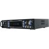 imageRockville RPA70WBT V2 Bundle 1000Watt 2Ch USB Bluetooth Karaoke AmplifierMixer with 2 Wireless Mic 2 RockSlim Black 525 in 240Watt Home Theater Slim Speakers Easy Wall Mount 3Items