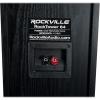 imageRockville RockTower 64C Passive Tower Speaker 4 Ohm Classic HighFidelity Sound Detachable Grille 3Way 65 500W MDF Perfect for Home AudioBlack