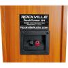 imageRockville RockTower 64C Passive Tower Speaker 4 Ohm Classic HighFidelity Sound Detachable Grille 3Way 65 500W MDF Perfect for Home AudioClassic Wood