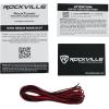 imageRockville RockTower 64C Passive Tower Speaker 4 Ohm Classic HighFidelity Sound Detachable Grille 3Way 65 500W MDF Perfect for Home AudioClassic Wood