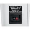 imageRockville RockTower 64C Passive Tower Speaker 4 Ohm Classic HighFidelity Sound Detachable Grille 3Way 65 500W MDF Perfect for Home AudioWhite