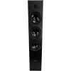 imageRockville RockTower 68C Passive Tower Speaker 8 Ohm Classic Wood Grain 500W Peak 3Way Dual 65 MDF Cabinet Detachable Grille for Home AudioBlack