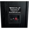 imageRockville RockTower 68C Passive Tower Speaker 8 Ohm Classic Wood Grain 500W Peak 3Way Dual 65 MDF Cabinet Detachable Grille for Home AudioBlack