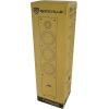 imageRockville RockTower 68C Passive Tower Speaker 8 Ohm Classic Wood Grain 500W Peak 3Way Dual 65 MDF Cabinet Detachable Grille for Home AudioWhite