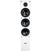 imageRockville RockTower 68C Passive Tower Speaker 8 Ohm Classic Wood Grain 500W Peak 3Way Dual 65 MDF Cabinet Detachable Grille for Home AudioWhite