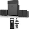 imageRockville Bundle 1 Rockville HTS820 1500w 51 Channel Home Theater System Bluetooth Bundle with 1 Rockville RMCXLR HighEnd Metal DJ Handheld Wired Microphone 2 Items