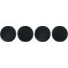 imageRockville HC8516 Black 8 700 Watt inCeiling Home Theater Speakers 16 Ohm Aimable Tweeter Paintable Grills High Power for Home Audio Systems 4Piece