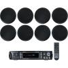 imageRockville RPA60BT V2 Bundle 1000Watt 2Channel USB Bluetooth Karaoke Amplifier Mixer 4 Pair HC8516 8in 700Watt inCeiling Home Theater Speakers 16 Ohm for Restaurant Systems 5Items