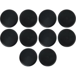 imageRockville HC8516 Black 8 in 700 Watt inCeiling Home Theater Speakers 16 Ohm Aimable Tweeter Paintable Grills High Power for Home Audio Systems 10 Piece