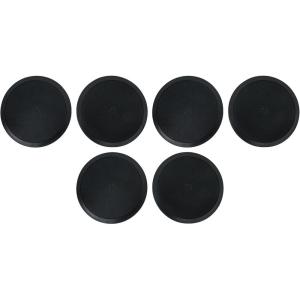 imageRockville HC8516 Black 8 in 700 Watt inCeiling Home Theater Speakers 16 Ohm Aimable Tweeter Paintable Grills High Power for Home Audio Systems 6Piece