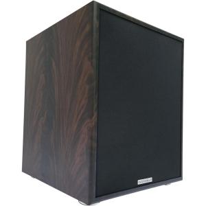 imageRockville Rock Shaker 12 800W Powered Home Theater Subwoofer Deep Bass Adjustable Crossover Compact Design for Home Audio EnthusiastsDark Wood