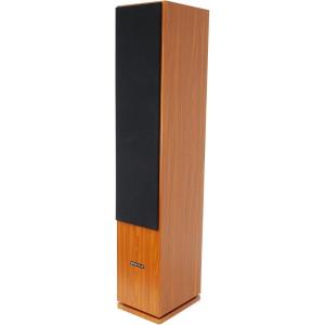 imageRockville RockTower 64C Passive Tower Speaker 4 Ohm Classic HighFidelity Sound Detachable Grille 3Way 65 500W MDF Perfect for Home AudioClassic Wood