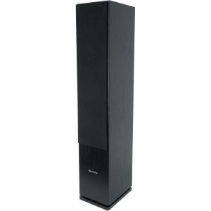 imageRockville RockTower 68C Passive Tower Speaker 8 Ohm Classic Wood Grain 500W Peak 3Way Dual 65 MDF Cabinet Detachable Grille for Home AudioBlack