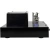 imageRockville 1 BluTube LED 70w Bluetooth Tube AmplifierHome Stereo Receiver in Black Bundle with 2 HC55 Black 525 300 Watt inCeiling Home Theater Speakers 8 Ohm 3 Items
