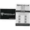imageRockville HC8516 Black 8 700 Watt InCeiling Home Theater Speakers 16 Ohm Aimable Tweeter Paintable Grills High Power for Home Audio SystemsBlack