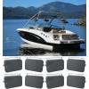 imageRockville HP65S Black 65 in 500W Peak  160W RMS IndoorOutdoor Swivel Home Theater Speakers Durable for Patio and Outdoor Audio Systems 8Piece