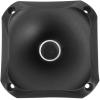 imageRockville HT81 240W Titanium Compression Driver Tweeter 8 Ohm High Sensitivity Wide Frequency Shallow Mount Perfect for Pro Audio Systems