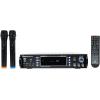 imageRockville RPA70WBT V2 Bundle 1000W 2Ch USB Bluetooth Karaoke AmplifierMixer 4 HP4S8 4 360W Peak  120W RMS OutdoorIndoor Home Theater Speakers with Swivel Bracket 2 Mics 5Items