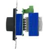 imageRockville VOL70200 Pair of Black 200Watt 70V Wall Volume Control Zone Controller Boxes Single Gang Compact Design 2Piece