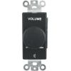 imageRockville VOL70200 Pair of Black 200Watt 70V Wall Volume Control Zone Controller Boxes Single Gang Compact Design 2Piece