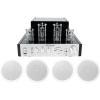 imageRockville 4 JBL Control 26C 65 150 Watt inCeiling White Home Theater Speakers Bundle with 1 BluTube 70w Tube AmplifierHome Theater Stereo Receiver 6 Items