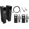 imageRockville Allinone Bluetooth Home TheaterKaraoke Machine System w2 Mics