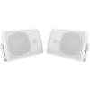 imageRockville HP5S8 Pair 525in OutdoorIndoor Home Theater Speakers with Swivel Bracket for Patio Backyard and Garden Audio Systems