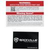 imageRockville CL125002 12 AWG 500ft Speaker Wire In Wall Ceiling CL2 Rated 70V 100V Compatible OxygenFree Copper for Home Theater and Commercial Audio12 AWG 500 Foot