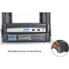 imageRockville PRE70V 8Zone Stereo Preamp Mixer with Bluetooth USBSDFM Mic Inputs Chime BassTreble Control for 70V Audio Systems