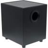 imageRockville CT80 8 70V Commercial Subwoofer WallMount Bracket Deep Bass Wide Frequency Durable Build for Restaurants and Conference Rooms
