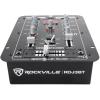 imageRockville RDJ3BT 2 Channel DJ Mixer with USB Bluetooth Talkover 4 Line Inputswith bluetooth