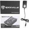 imageRockville RDJ3BT 2 Channel DJ Mixer with USB Bluetooth Talkover 4 Line Inputswith bluetooth